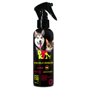 Spray para Peinar Mascotas, Brillo y Reparación con Argán